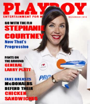 flo from progressive nudes|Playboy goes with the Flo